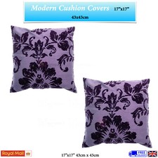 Modern Rosewood Plain Pleated Cushion Covers Pillow Case Covers Home Sofa Decor 