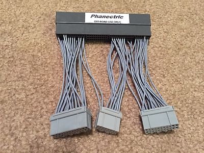 Phanectric New ECU Conversion Jumper Adapter Harness OBD2 OBD2a to OBD1