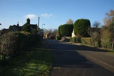 Photo 6x4 Denton Lane Harston The entrance to the village c2018