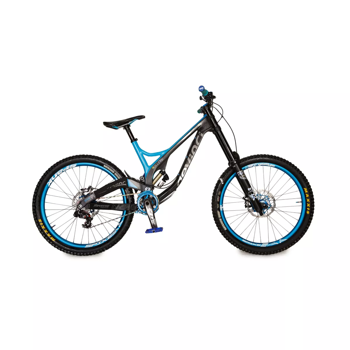 Devinci Wilson Carbon 2014 Carbon Mountain Bike White Blue Rg M