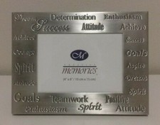 Creative Memories Dream - Sucess - Determination 4x6 Picture Frame