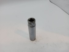 Snap On 5/16in. Deep Well Chrome 6pt 1/4” Drive Socket STM10