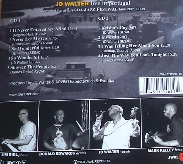JD Walter: Live in Portugal (2 CDs) + Jim Ridl/ Donald Edwards u.a. - Bild 2 von 2