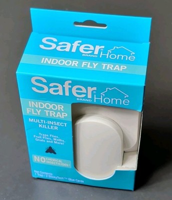 Safer Home SH502 Indoor Plug-In Fly Trap for Flies Fruit Flies Moths Gnats