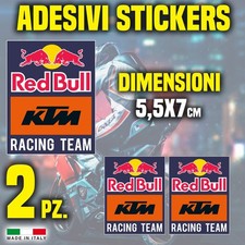 Adesivo Ktm Red Bull Serbatoio Racing Team Sponsor Moto GP Adesivi Resistenti