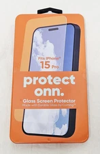 New ONN Glass Screen Protector - iPhone 6/6s/ 7/8 SE/XR/11/13/14/15/Pro/Plus/Max
