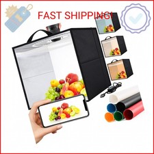 Heimekite Light Box,Light Box Photography,16"x16"Photo Box,Photo Light Box