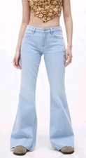 Pacsun Low Rise Flare Women’s Jeans Farrah Light Blue - Size 28