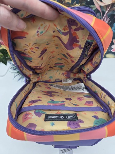 2025 Disney Parks EPCOT Festival Of The Arts FIGMENT Lug Tracolla Tailback Nuovo con etichette - Foto 15 di 16