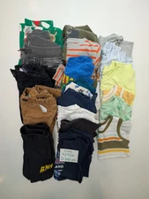21 Pieces Boy Size 4 /5/6 Various Mixed Brands Long Sleeves Pants Clothing Lot