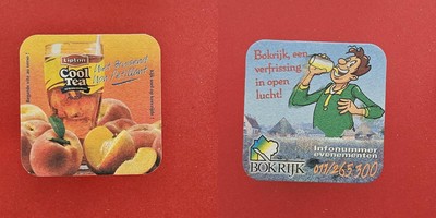Lipton Cool Tea Pfirsiche Brauerei Bierdeckel Bier