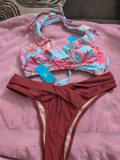Cupshe Nwt Women's Med Bikini Set