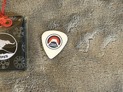 Pearl Jam Eddie Vedder Mount Fuji Guitar Pick 2026 with Amulet
