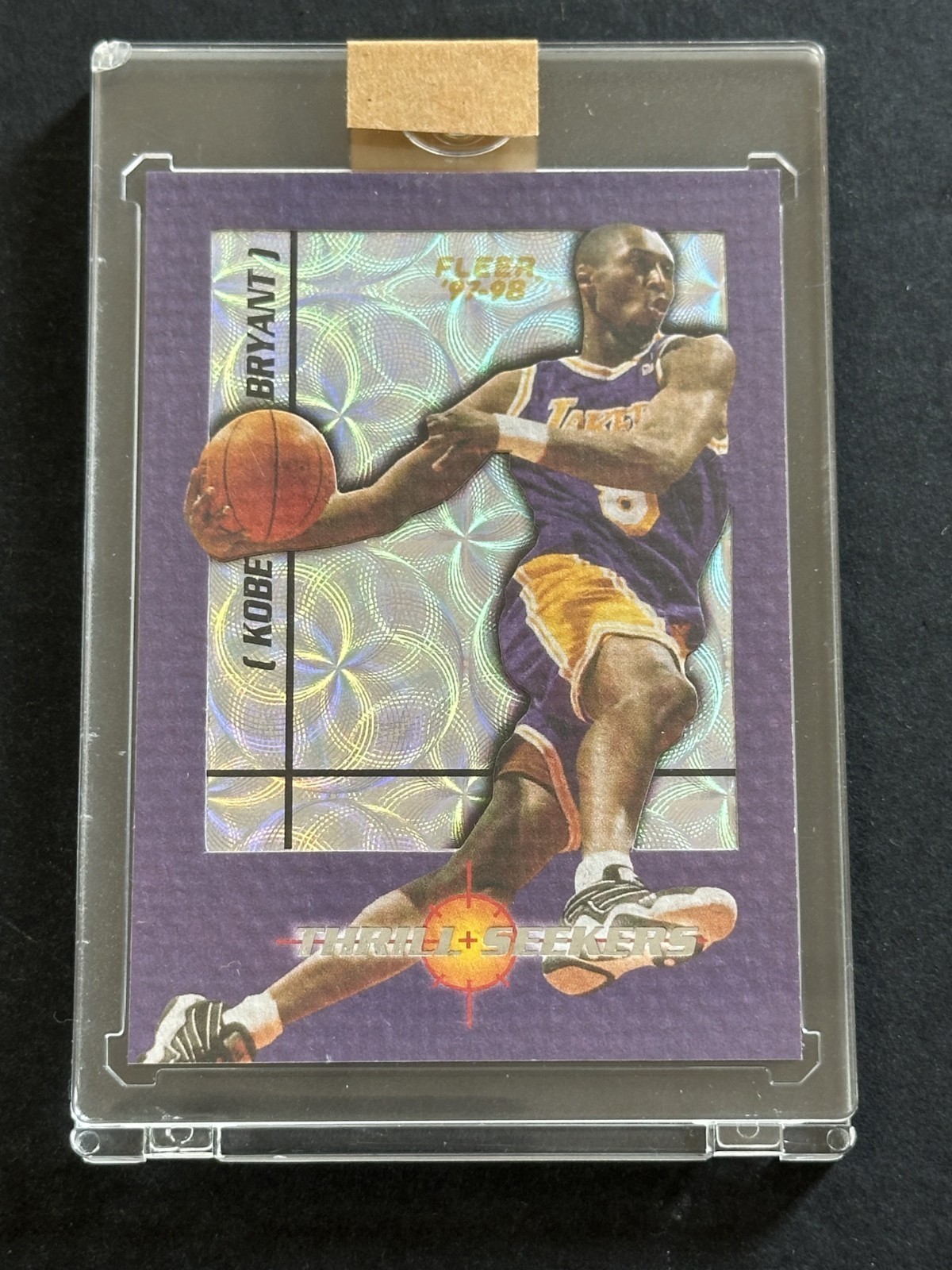 "1997-98 Fleer Thrill Seekers #2 Kobe Bryant HOF Los Angeles Lakers "