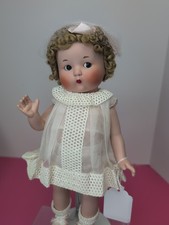 14 Antique Repro Vogue Just Me Doll Bisque & Compo Pink Organy Blonde Curls #SA