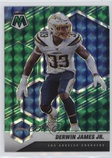 2021 Panini Mosaic Green Mosaic Prizm Derwin James Jr #115 0t2