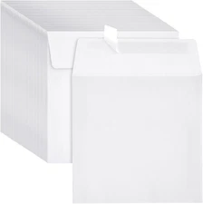 Best Paper Greetings Square Envelopes - 5.5 In x x Inches, White 