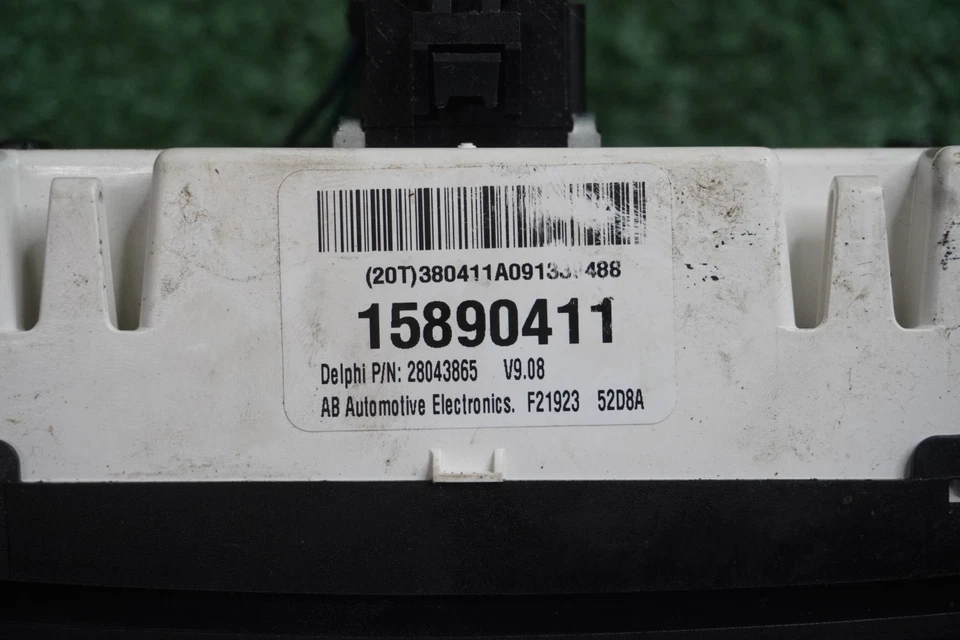 Chevrolet Cobalt Temperature 2007 2008 2009 panel de control de aire acondicionado OEM 15890411 Foto 2 de 4