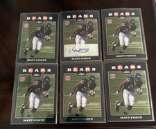 Matt Forte 2008 Topps Chrome Autograph Rookie Card Lot. I Auto 5 Base RC Nice!