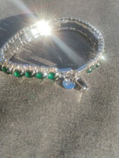 Silver Austrian Crystal Bracelet