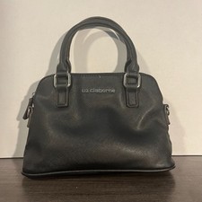 Liz Claiborne Black Handbag Purse Small Satch...