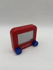 Spin Master Etch A Sketch Classic Red Drawing Toy - Used Good