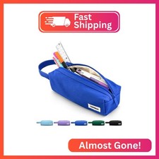 TOPBIDAI Small Pencil Case Pouch for Girls and Boys Kids, Large Capacity Canvas