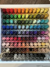 107 Colors ABT PRO Alcohol Based Brush Markers Gently Used