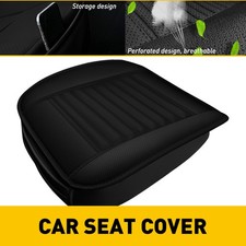 Universal Car Seat Cover PU Leather Full Surround Cushion Auto Cover Interior US