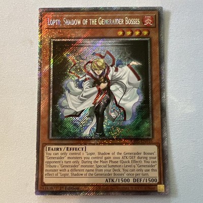 Loptr, Shadow of the Generaider Bosses (Platinum Secret Rare) RA05-EN016 Rarity