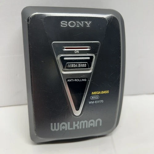 Sony Walkman WM-EX170 Cassette Player *New Belt* *Works* *Cleaned*