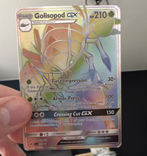 Pokémon TCG Golisopod GX 17/149 First Impression Full Art Holo GX EN HP210