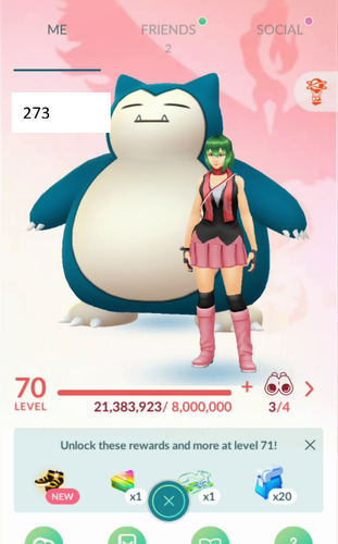 COMPTE/ POKEMON ACCOUNT Go - Sagesse lvl43 Mystic 600+Legendary 300+Shiny EUR 200,00 - FR