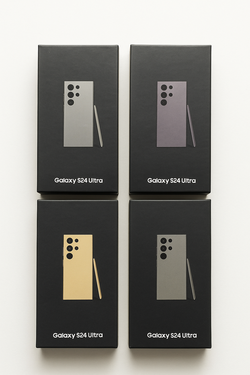 Samsung Galaxy S24 Ultra Retail Packaging – Empty Box Only, No