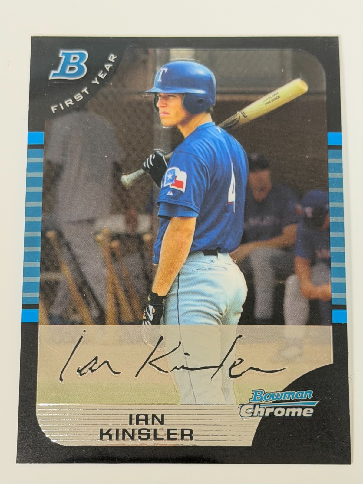 2005 Bowman Chrome #171 Ian Kinsler RC