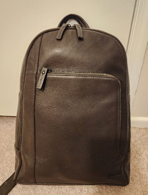 Renzo Costa Leather Backpack. Very Good. 