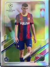 2020-21 Topps Chrome UEFA CL - Pedri ROOKIE Refractor BARCELONA🇪🇸SPAIN