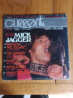 Current Audio Magazine-Jagger, Manson, Elvis, etc...