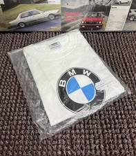 VINTAGE 90s BMW Lifestyle Roundel Ultimate Driving Machine Tee New in Bag Large