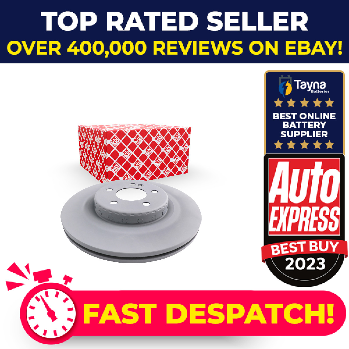 2x Brake Discs Pair Vented fits MERCEDES GLC200D C253, X253 2.0D Rear 19 to 23