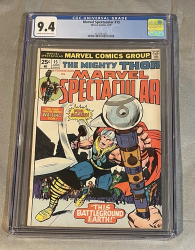 Marvel Spectacular - Mighty Thor #15 CGC 9.4 (Jun 1975, Marvel) - Cream/OW