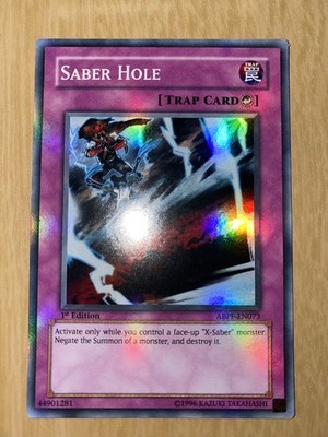 Yu-Gi-Oh Säbelloch 1. Auflage ABPF-DE073 Super Rare