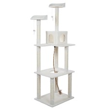 Cat Tree - 6-Foot Cat Tower for Indoor Cats with Napping Perches, Kitty Condo