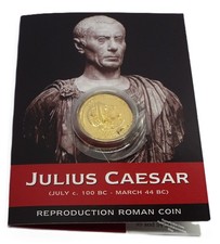 Reproduction Julius Caesar Roman Golden Coin Pack - Aureus