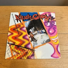 Krush Groove Original Soundtrack LP Vinyl Vintage 1985 Beastie Boys LL Cool J.