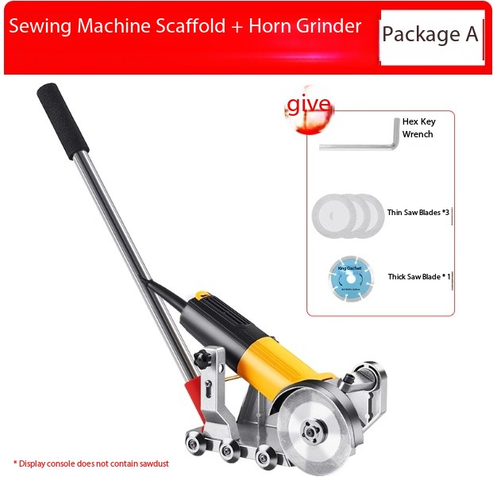 Electric Angle Grinder Seam Ripper Stand of Polishing Machine Floor ...