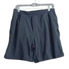 Women's Activewear Shorts Athletic Running Workout Gym Black