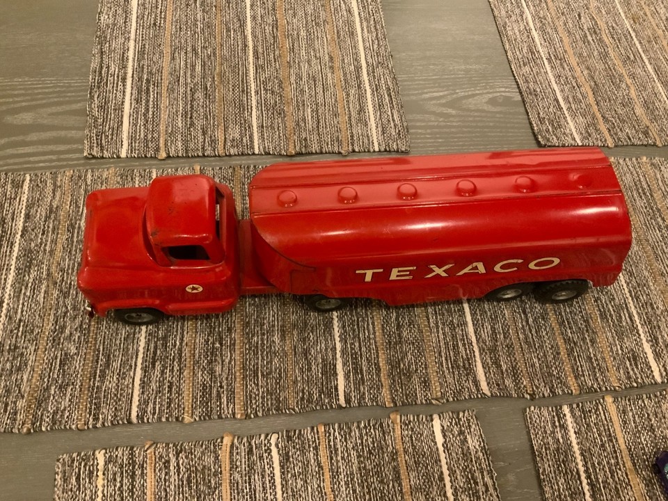 Sticker Camion Gas Truck Decalcomanie Adesive Per Camion Giocattolo Buddy L Texaco, Tema Scivolo D'acqua, Con Tracking Accessori Per Camioncini Giocattolo