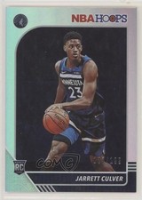 2019-20 Panini NBA Hoops Silver 187/199 Jarrett Culver #203 7zf