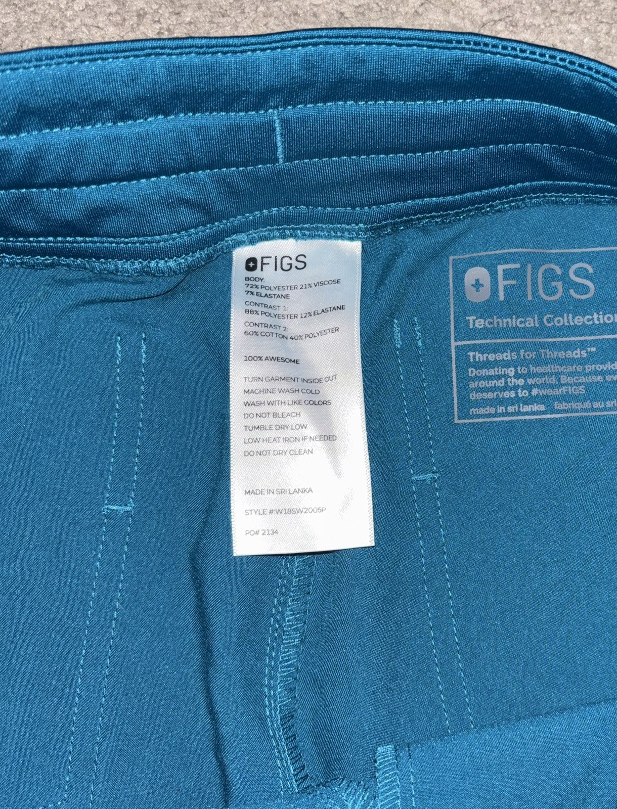 figs technical collection pants Small Petite - image 5